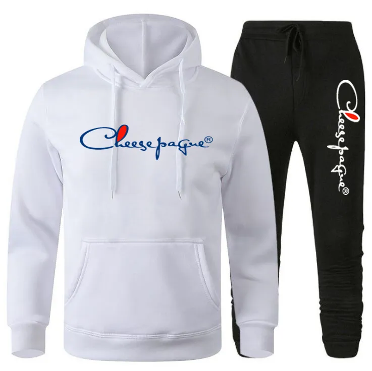 Survêtements hommes femmes marque sweat sport polaire gymnases printemps veste + pantalon décontracté hommes survêtement vêtements de sport Fitness