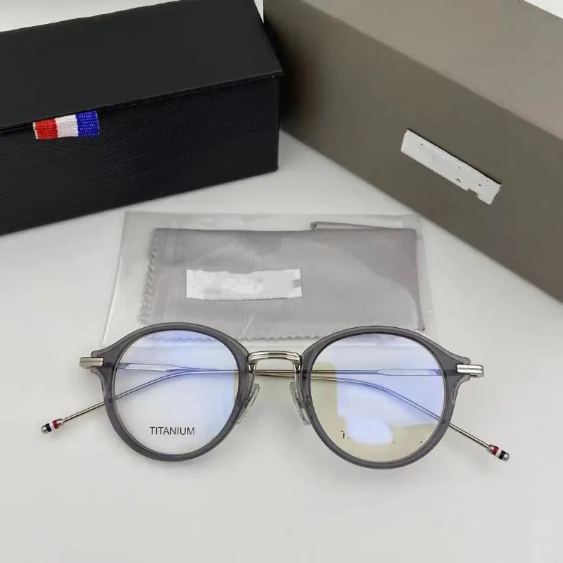 Thom Brand TB908 Pure Titanium okulary ramy mężczyźni kobiety retro okrągłe okulary okulary krótkowzroczne optyczne okulary Okulos FA202G