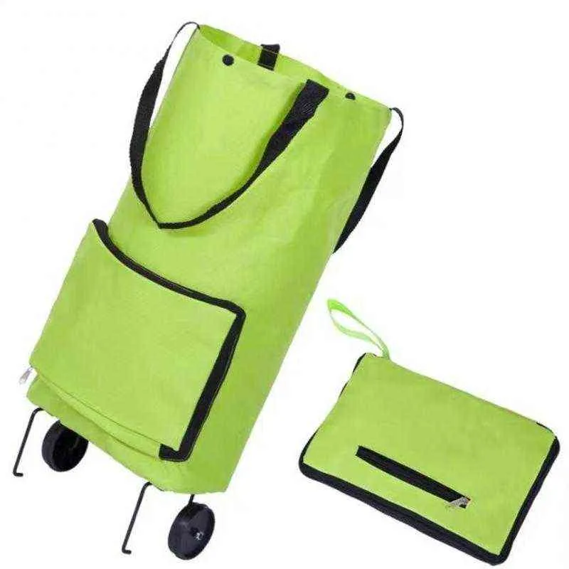 NXY Shopping Tassen Bolsa de Carrrito Con Ruedas Plegable es Reuteilial Multifuncin 1 UD 0209