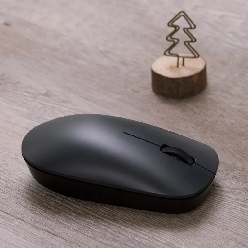 Original Xiaomi Wireless Mouse Lite 2.4GHz 1000DPI Ergonomic Optical Portable Computer Mouse USB Receiver Office Game Mice For PC Lap