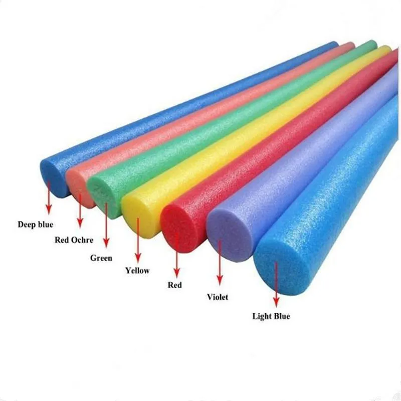 Pool & Accessories Swimming Stick Color Noodle Buoyancy Solid Foam Epe Pearl Cotton Water Float235o