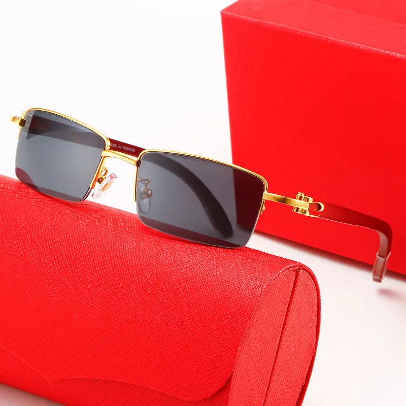 العلامة التجارية مصممة للنساء Viper Sunglasses رجالي بوفالو قرن النظارات النظرية والامرأة ريمليس سبورت سبورت شمسية