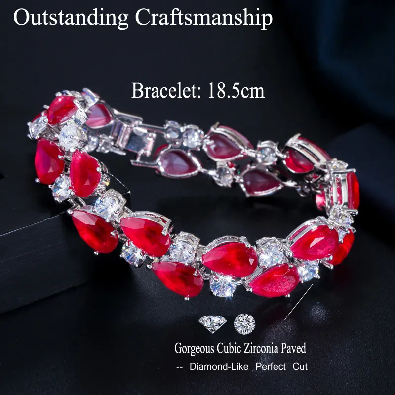 CWWZircons Geometric Natural Green Cubic Zircon Stone Luxury Wide Big Bracelet Bangle for Women Jewelry Party Accessories CB209