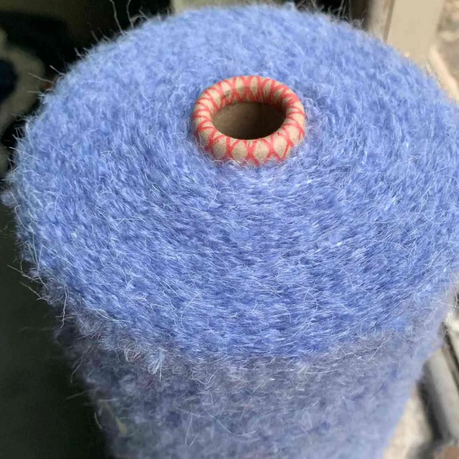 1 PZ Limitato Nuovo 500g Morbido Bella Blu Peluche Lana Acrilico Fantasia Loop Filato Salute Bambino Crochet Filo Cucire A Maglia X5270 Y211129