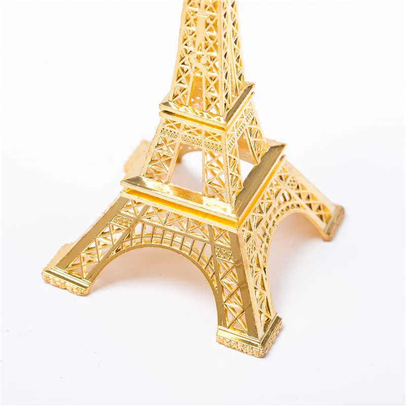 Gold Eiffel Tower Decor Zink Eloy Home Decoration Improvement Gift Decorative Wine Cabinet X07104980461
