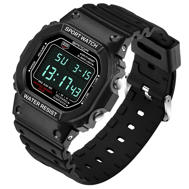 腕時計GSHOCK DIGITAL WATH SPORTS SHOCKPROOF水プルーフメンズG時計男性用エレクトリックスポーツウォッチウォールクロックDA225H