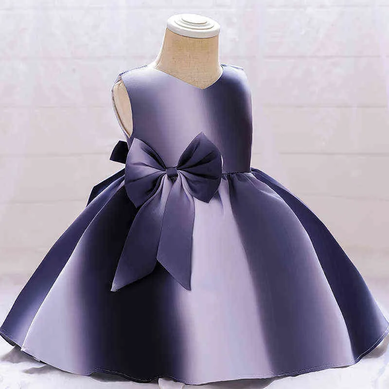 2021 Letni Chrzest Noworodka 1 Rok Urodziny Sukienka Dla Baby Girl Kolorowe Princess Party Sukienki Kostiumy 3 6 8 Miesiąc G1129