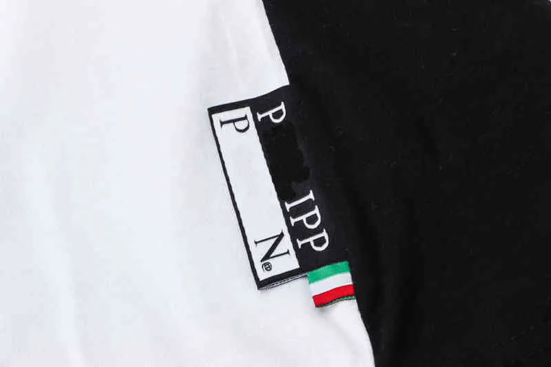 Nowy styl PP T-shirt, czysta bawełna T, Slim Fit, Szycie, Okrągła szyja, Oddychająca, Wygodna, Elastyczna, Wysoka jakość G1217