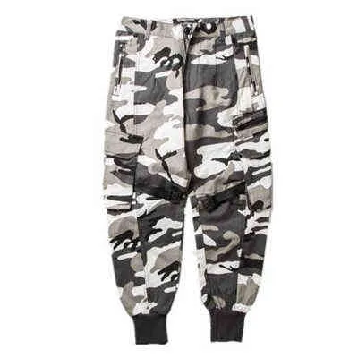 Zhuzunzhe 2021 Mężczyźni Multi-Pocket Harem Spodnie Spodnie Mężczyźni Streetwear Punk Cargo Pant Hip Hop Casual Spodnie Joggers H2223