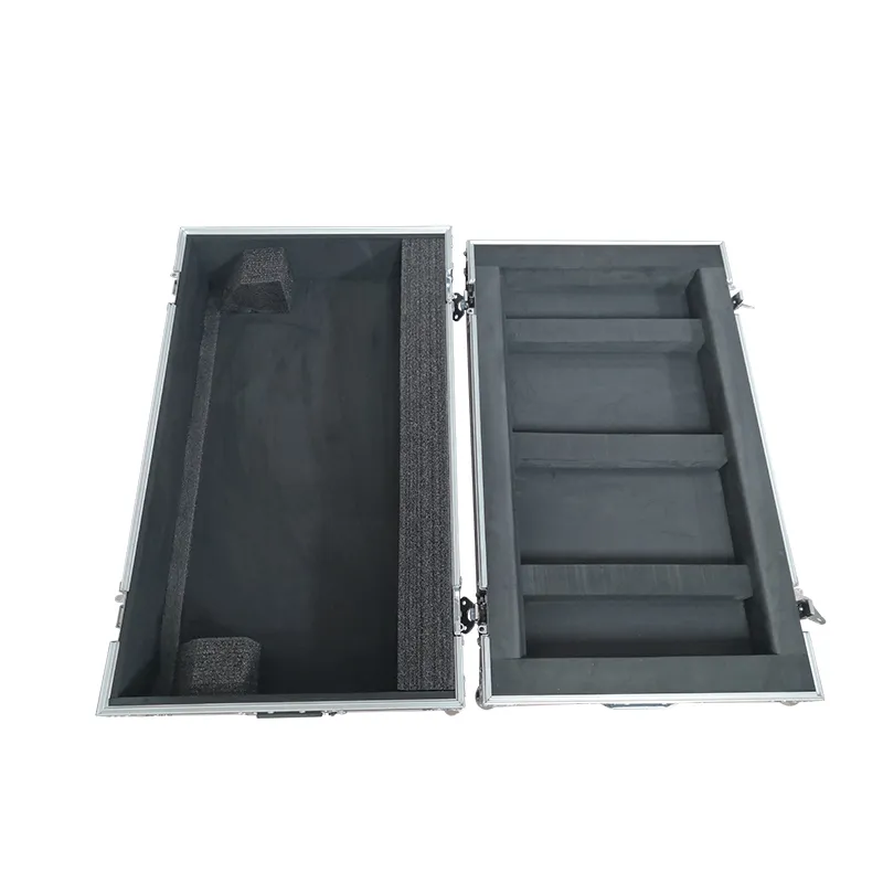 Portable road case mixer flight cases aluminum alloy console box