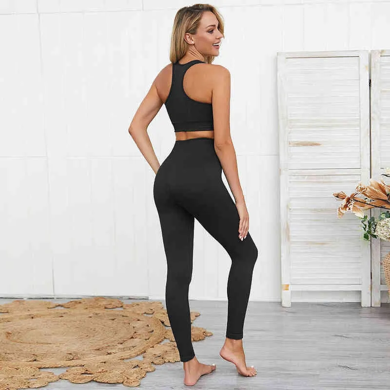 2021 Gym Strumpfhosen Energie Nahtlose Bauch-steuer Yoga Hosen Hohe Taille Sport Nahtlose Leggings Lila Laufhose Frauen H1221