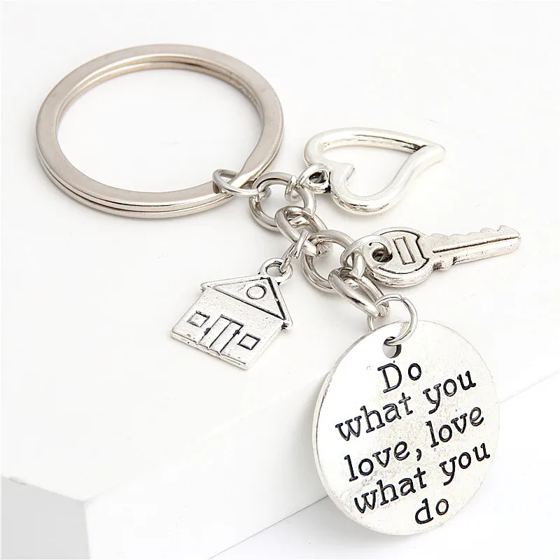 Acceoosry Realtor Keychain Real Housewarming Gift Sold House Keyring With Key Home Owner Jewelry234k