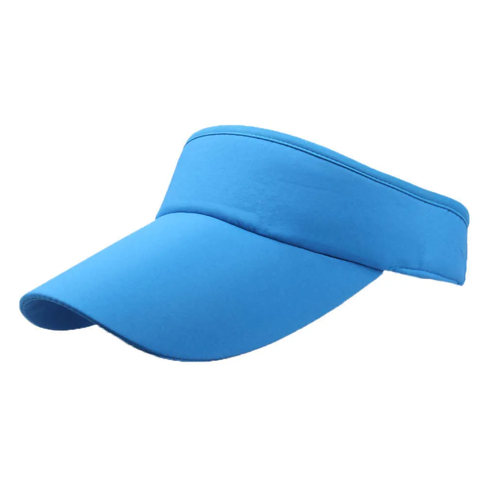 2021 Women Men Baseball Headband Classic Cap Sport Sun Sport Visor Hat Cap Running Quick-Torking Hat Sommar Kepsar Snabb Frakt Q0703