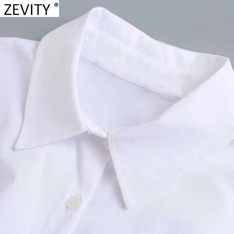 Zevity kobiety moda skręcić w dół kołnierz białe plisy mini sukienka biuro dama elegancka z krótkim rękawem waisr łuk wiązany casual vestido ds8105 210603  t