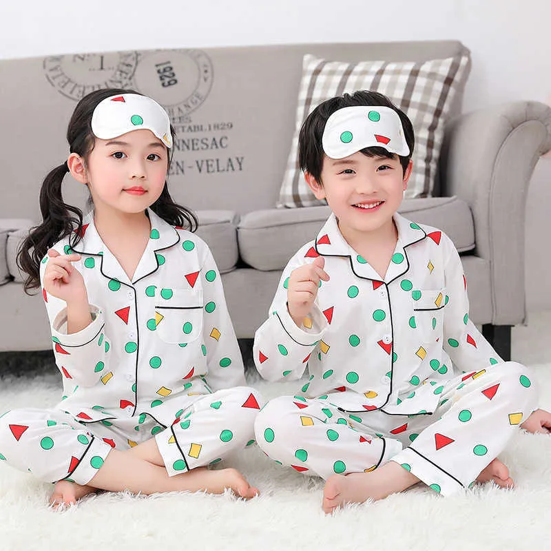 BAMBINI BAGNI BAGNI RAGAZZE Abbigliamento da sonno primaveri primaverili bambini il ragazzo Adolescenti abiti da pijamas 2-12y 210908