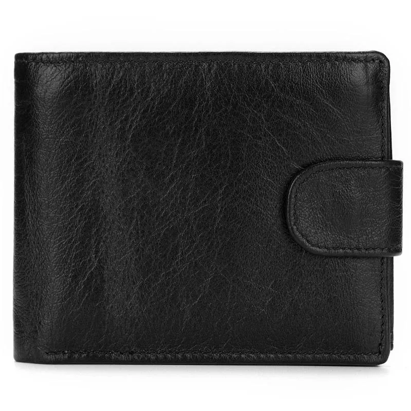 Portefeuilles 2021 Vintage Purse Hommes authentique sac en cuir de vache paquet de certificat masculin court bilèrette billettera poche grande capacité207q