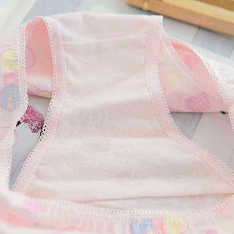 18 Teile/los Weiche Comfortalbe Baby Mädchen Underear Baumwolle Höschen für Mädchen Kinder Kurze Slips 211122