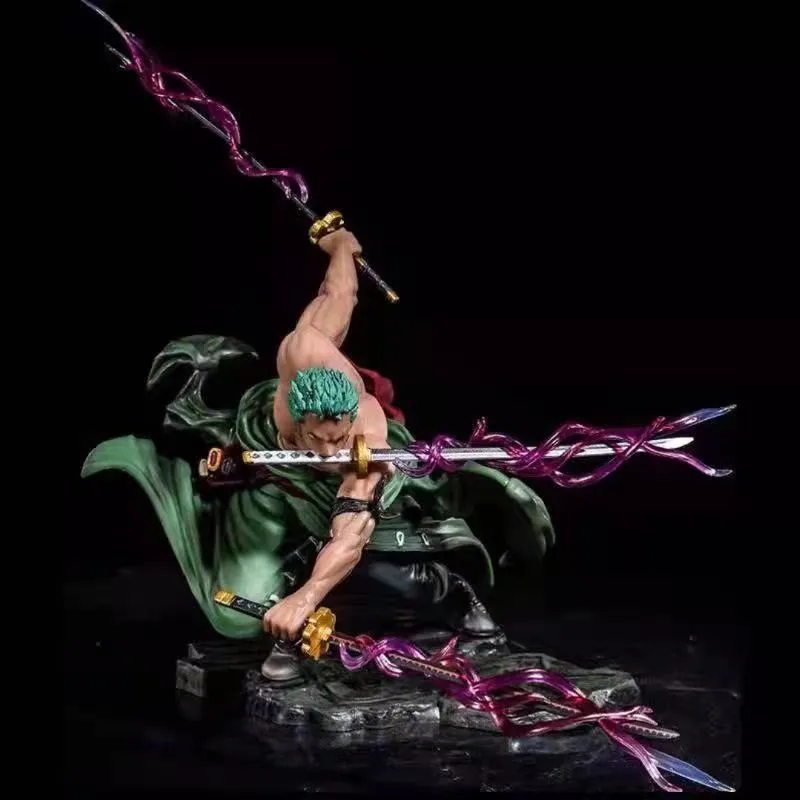 Novo peça anime figuur gk roronoa zoro drie-lâmina sa-maxime manga anime standbeeld pvc ação de ação coleção modelo brinquedo