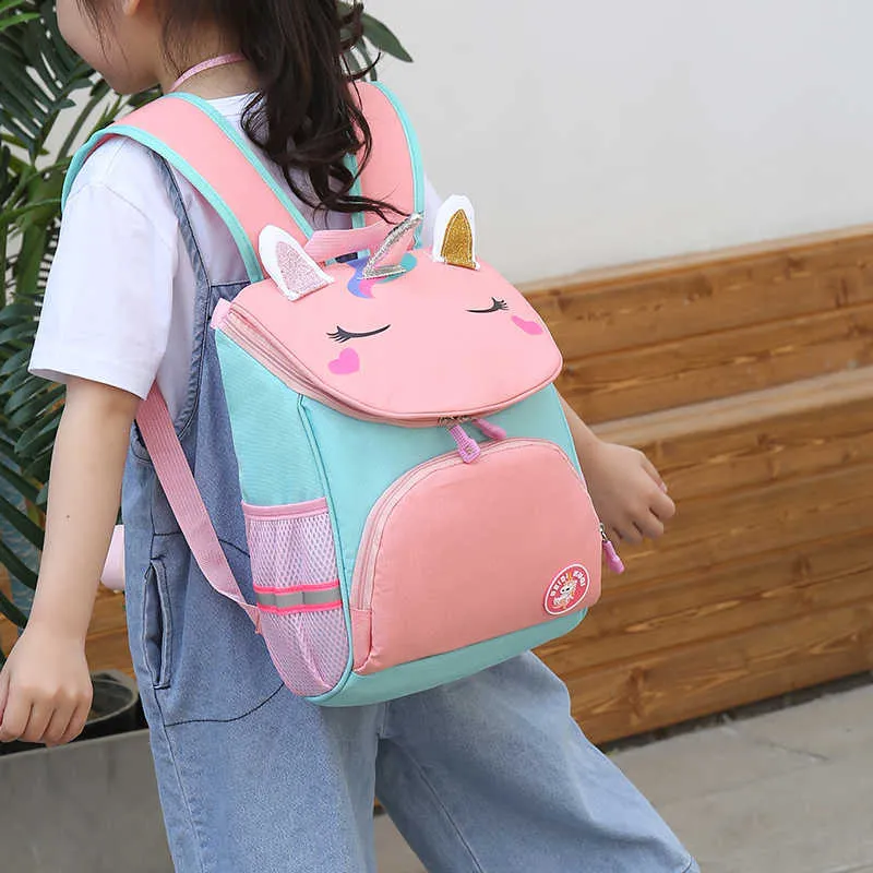 Cartoon 3D Dinosaur Kids Rugzakken Kleine Jongens Preschool Tassen Meisjes Baby Leuke Peuter Kinderen Schooltas Kleuterschooltas Merk 211021