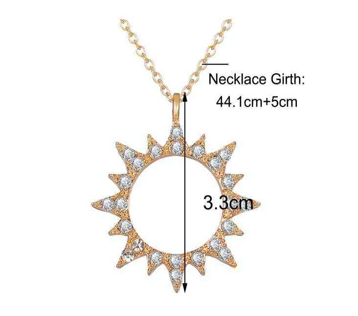 Collier pendentif étoile dorée pour femmes, bijoux à la mode, lune, soleil, pentagramme Simple, cadeau pour dames, G1206, 2020