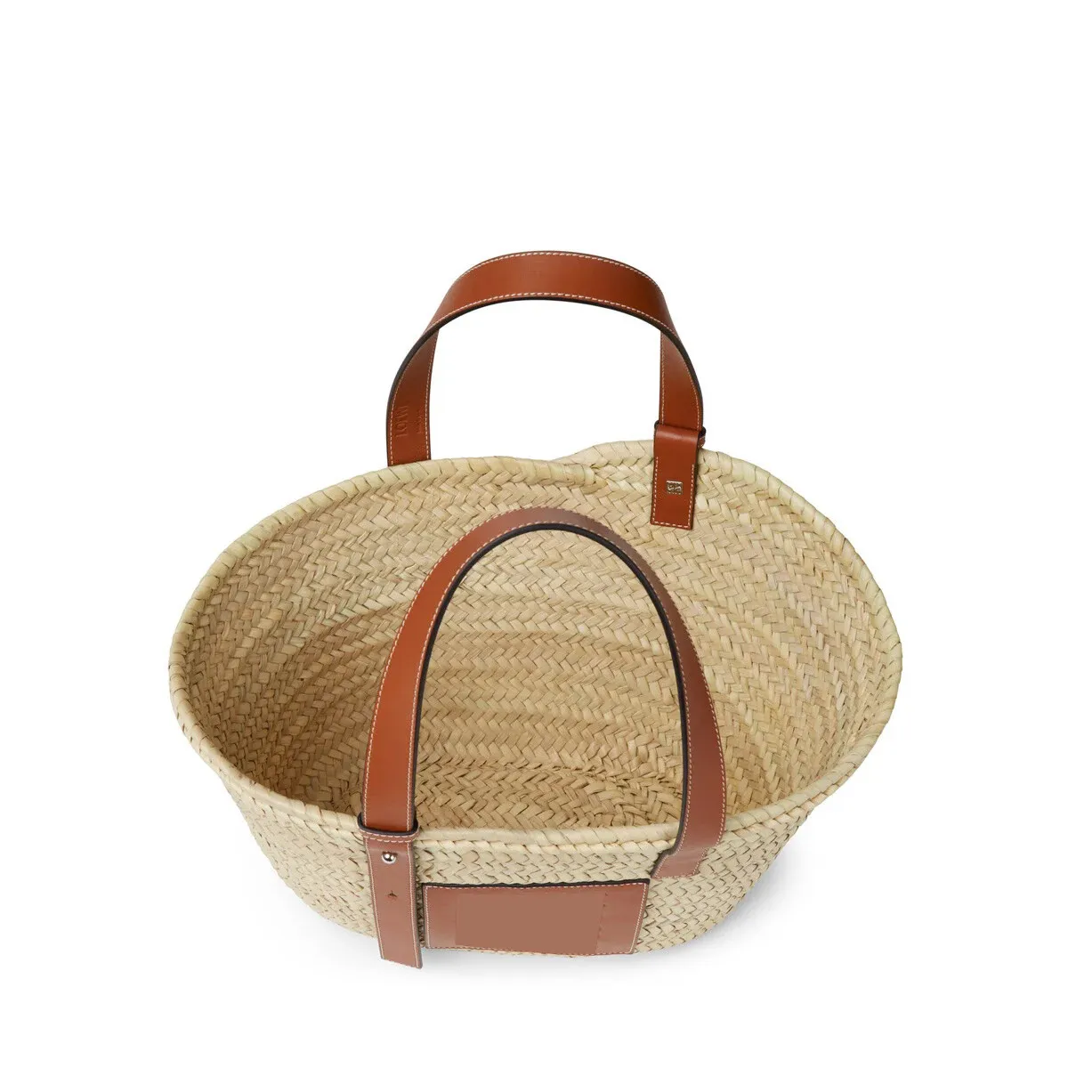 Women's Designer Bags Grass Woven Basket Bag Trend Genuine Leather Holiday Beach Handbags230a