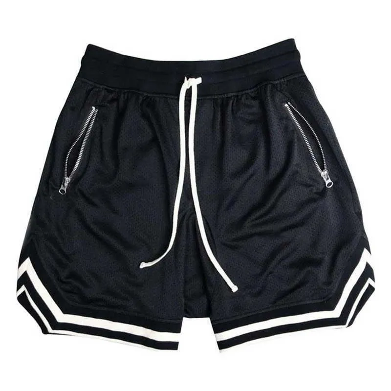 Nieuwe basketbal sport vijf shorts zwart rood geel groen anti-pilling ademend sneldrogend losse fitness basketbal shorts x0705