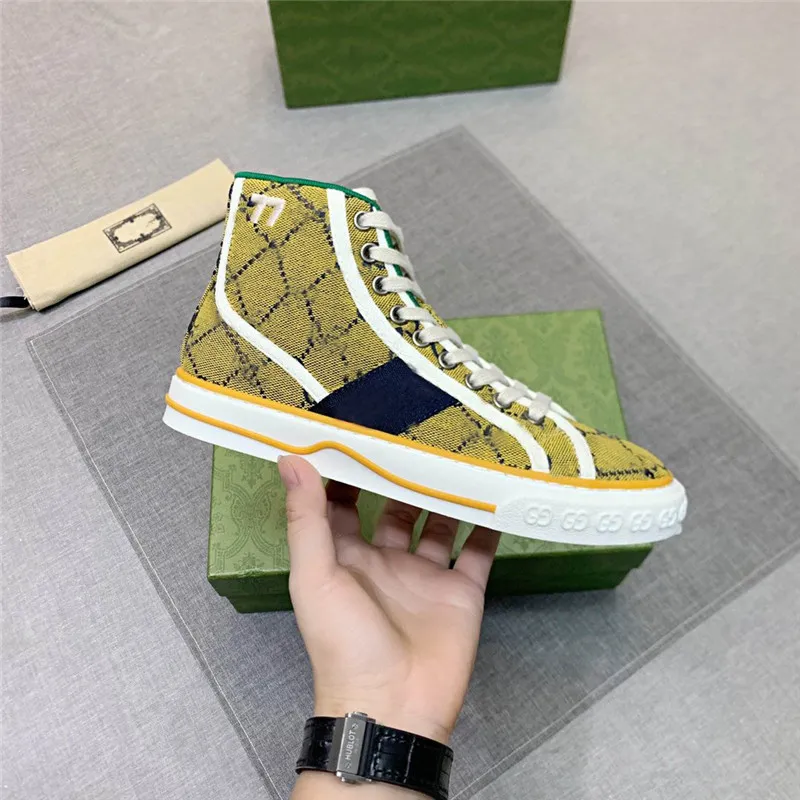 Designer Luxury Casual Shoes Tennis 1977 Print Sneaker Espadrilles Women Men Sneakers Triple s Canvas Printed With Original Box