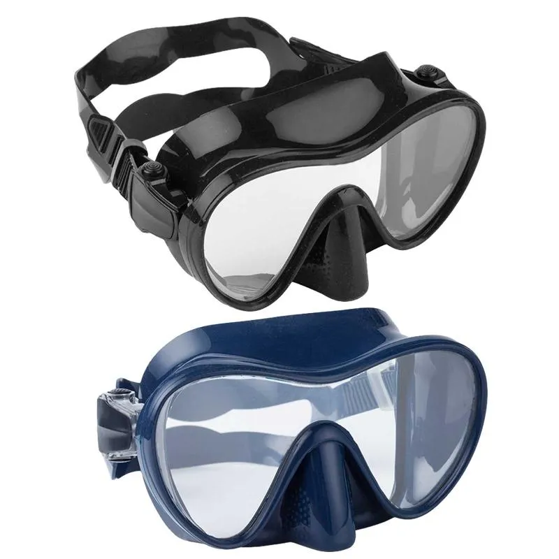 Style lunettes Silicone Anti-buée plongée en apnée sans cadre sous-marin récupération équipement de natation # W masque de plongée 289D