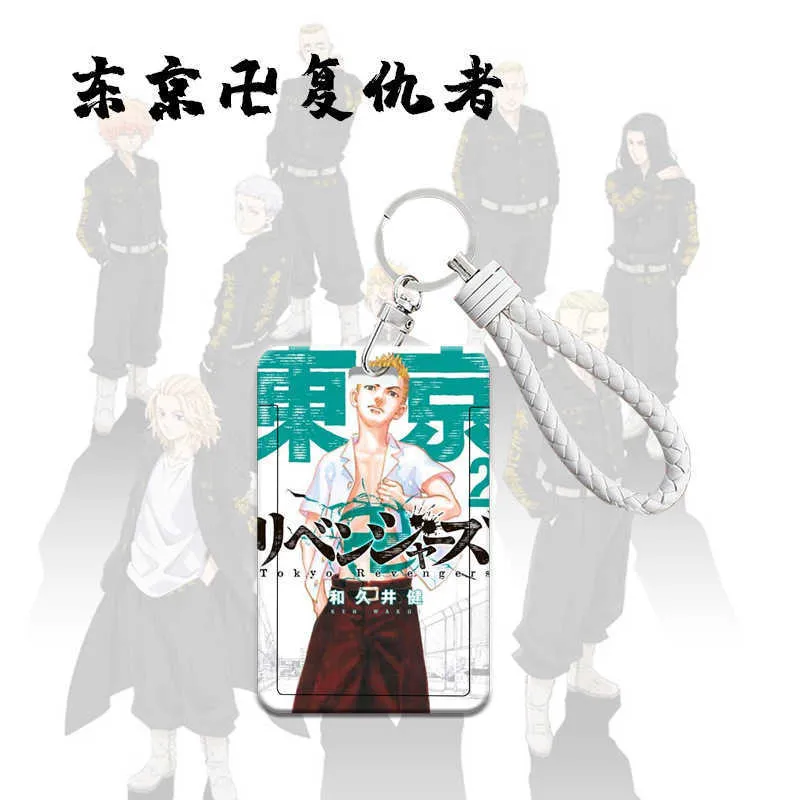 Tokyo Revengers Anime Cosplay Schlüsselanhänger Manjiro Ken Takemichi Hinata Atsushi Chibi Kawaii Tasche Anhänger Fans Sammlung Requisiten G1019