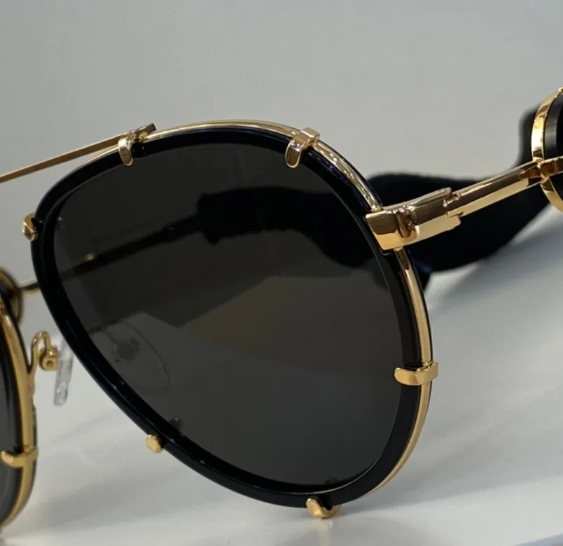 Gafas de sol piloto de haba de oro para mujeres hombres 2232 Diseño Sunniesfashion Sun Shades UV400 Gafas Sonnenbrile des Lunettes de Soleil239b