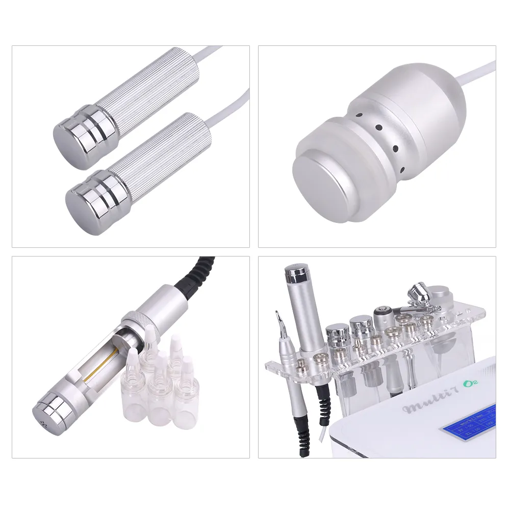 Multi 7 in 1Skin Energy Micro Current Facial Rf no-needle portatil mesoterapimaskin