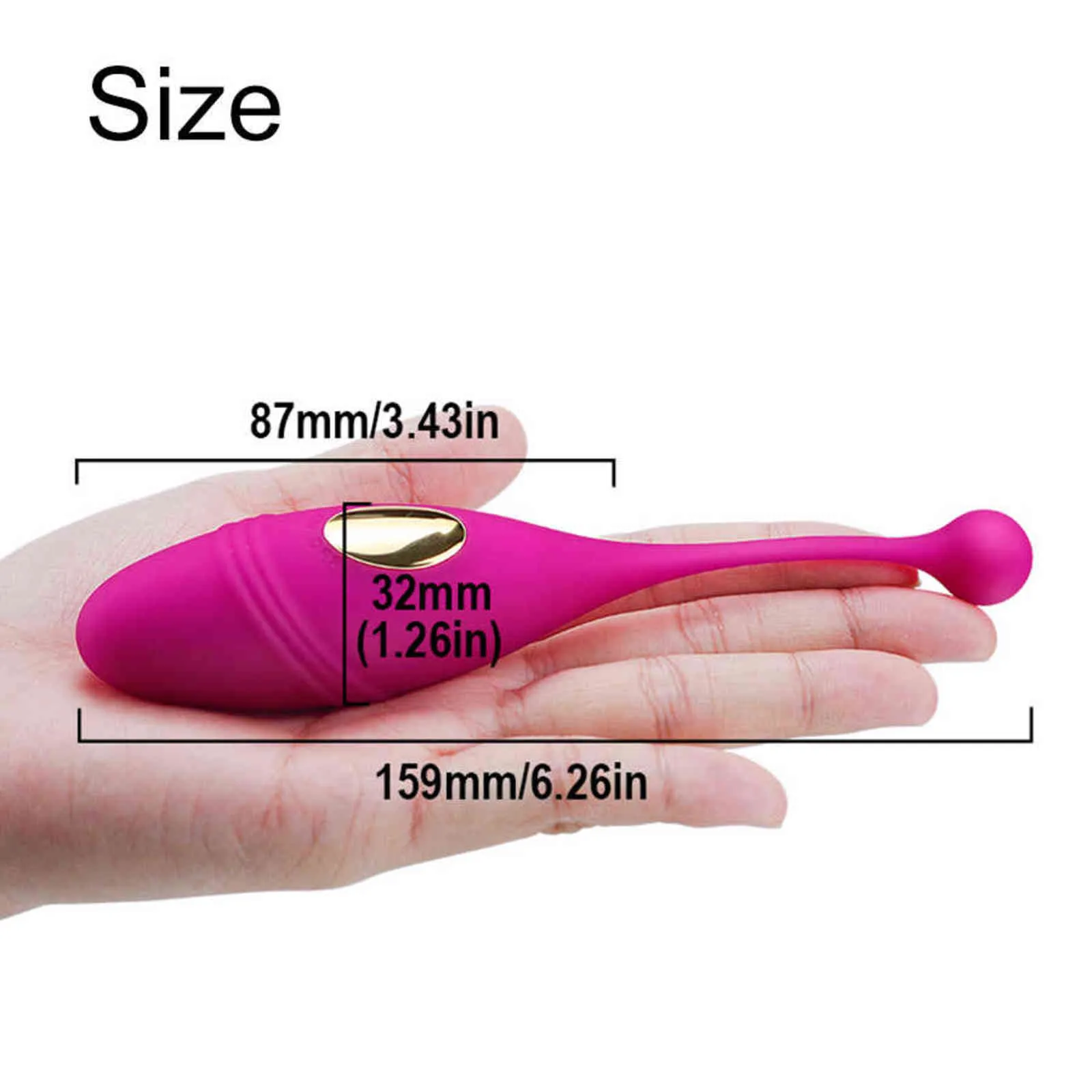 NXY Eggs Sfere vaginali vibranti senza fili 10 vibrazioni Stimolatore del clitoride Sfera di Kegel Mutandine vibratore Dildo Giocattoli del sesso le donne 1124