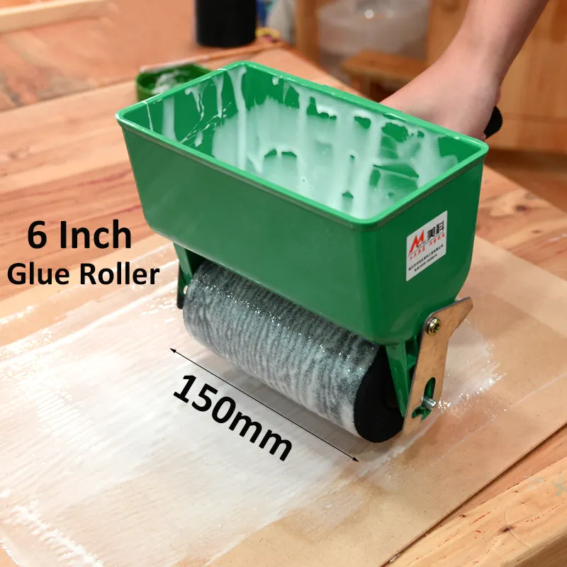 Glue Applicator Roller Woodworking Handheld Sponge Roller 6 Inch Adhesive Hand Tool Part229Y