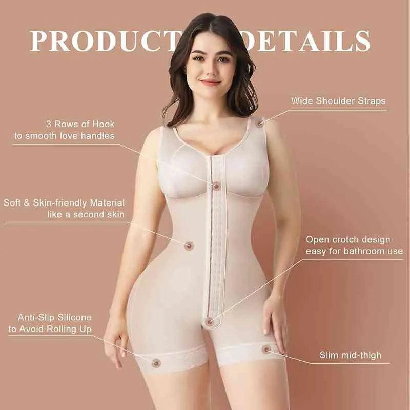 Mulheres cintura treinador espartilho corset fajas colombianas mulheres emagrecimento cuecas convenientes Controle de barriga flexão para cima shapewear 220104