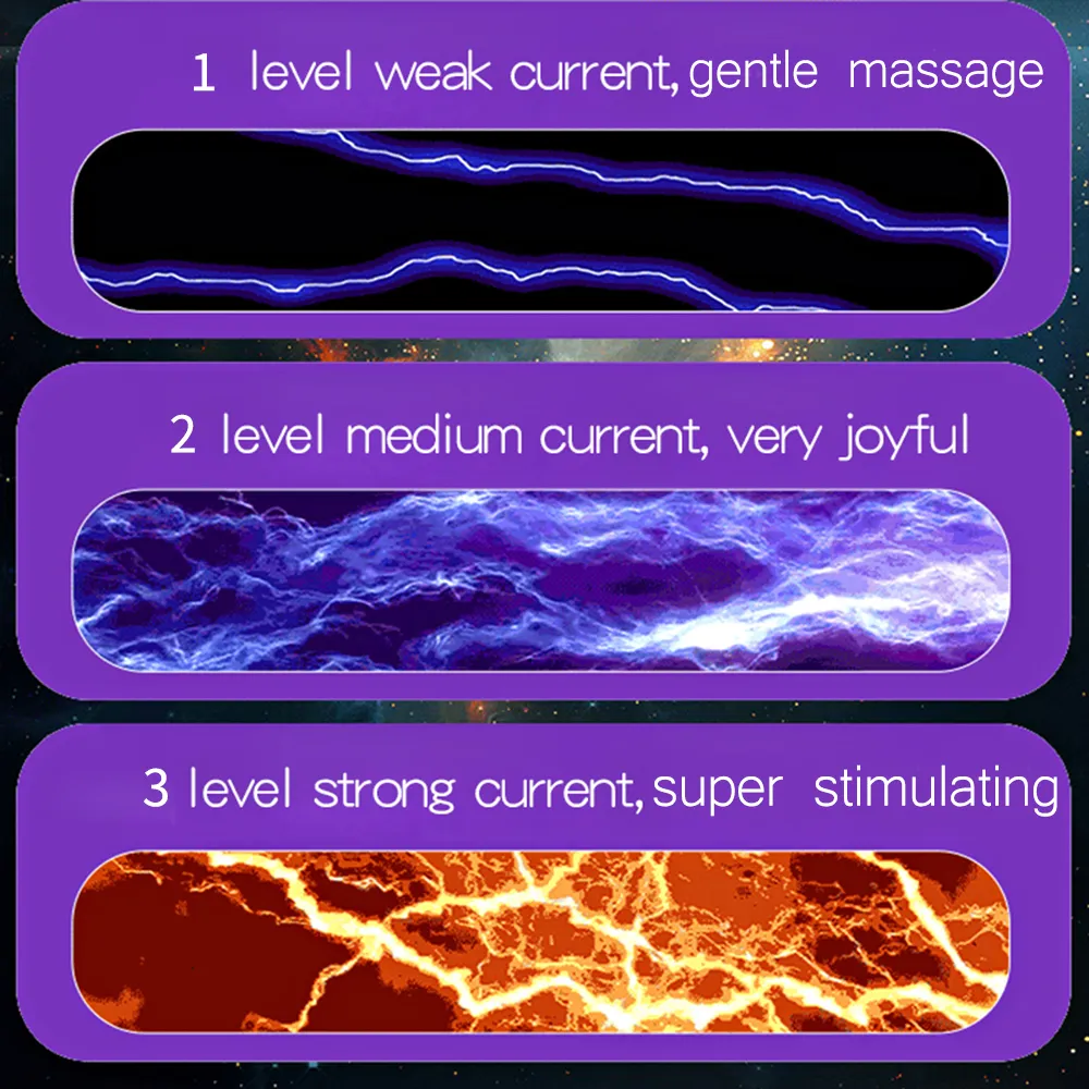 Massage 4 i 1 Electric Shock G-Spot Vagina Stimulator Adult Products Orals Sex Tongue Slicking Dildo Vibrator Erotic Sex Toys For Par