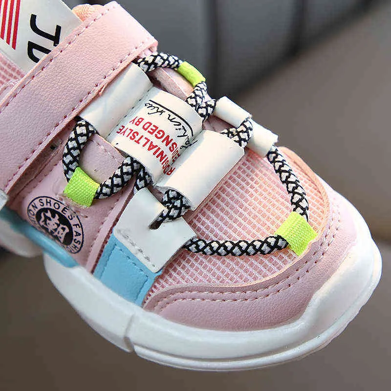 Arrivals Kids Shoes for Boys Baby Toddler Sneakers Fashion Boutique Breathable Little Children Girls Sports Size 21-30 220121