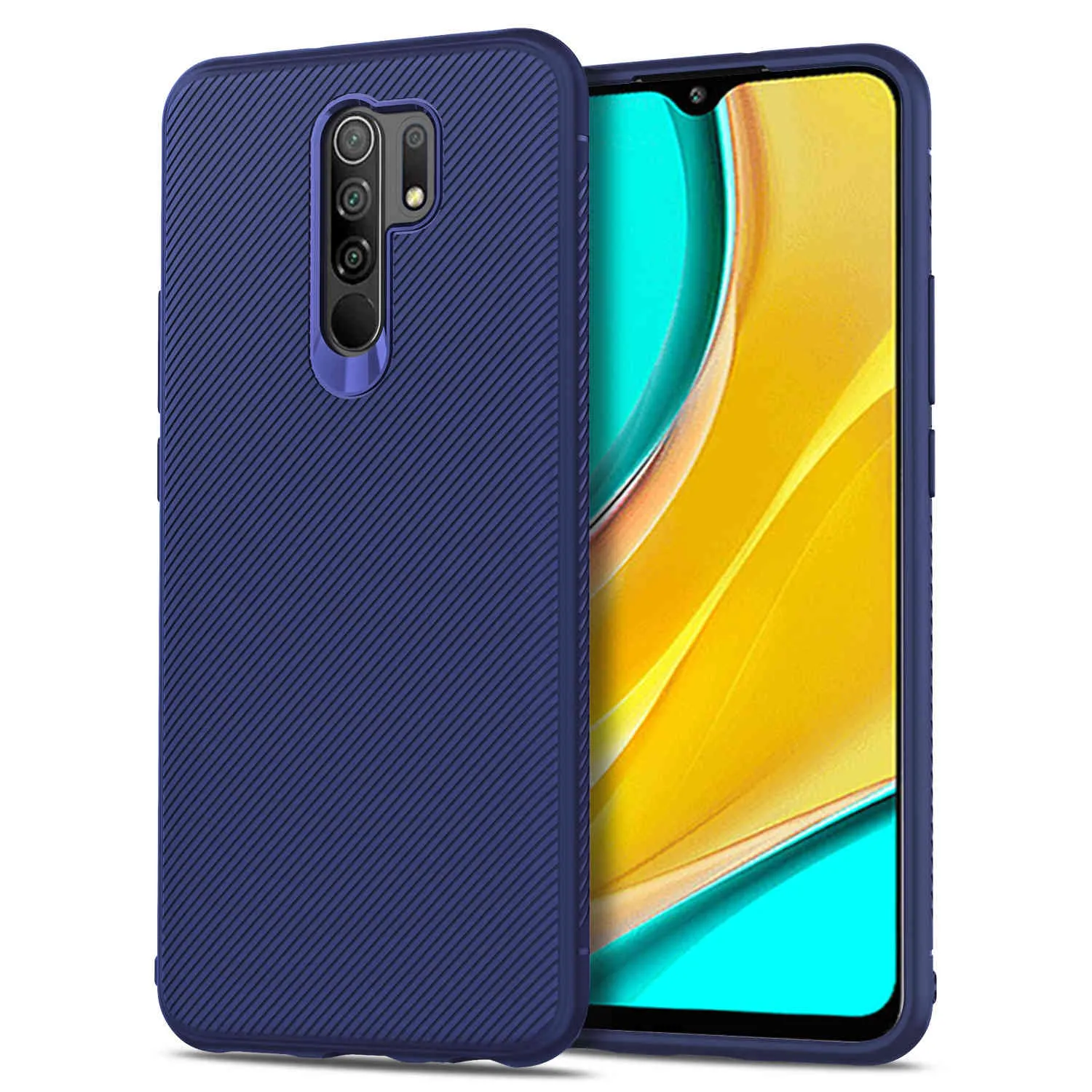 Fashionable And Simple Xiaomi Redmi 9 Mobile Phone Back Cover All-inclusive TPU Anti-drop Mobile Phone Protective Shell Redmi 9 Soft Shell