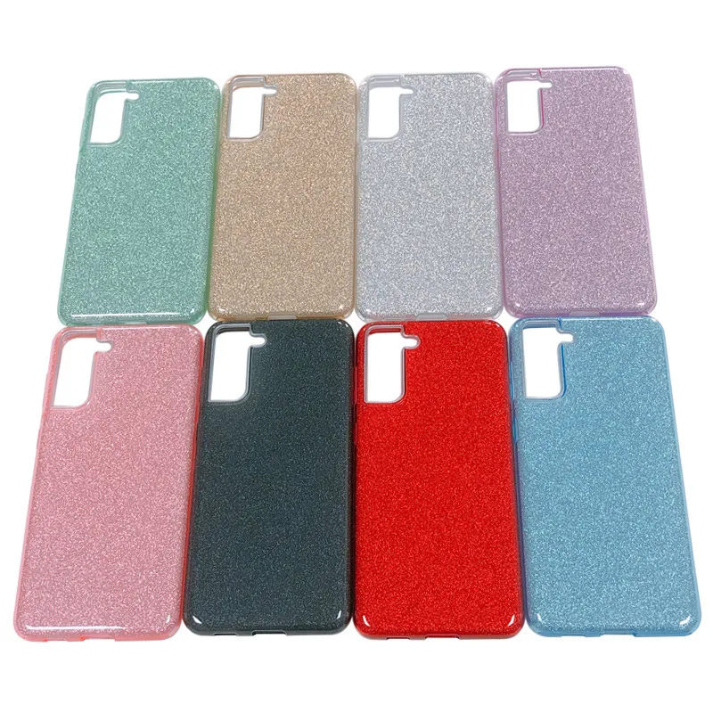 Luxury Brand Glitter Cases For Samsung Galaxy S21 Ultra S20 FE S10 E S9 Plus A51 A71 A52 A72 A50 A70 A21S A40 A31 A20E A32 Cover