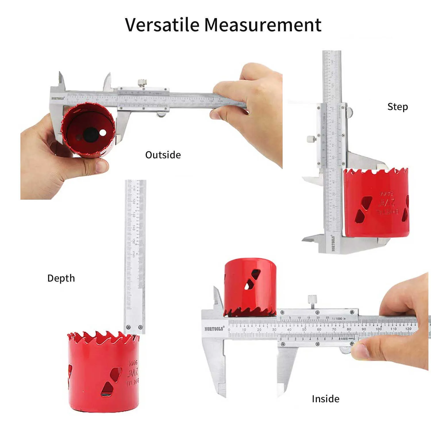 KKMOON 0-150mm Professional Stainless Steel Vernier Caliper Measuring Tool Sliding Gauge Ruler Micrometer 210810