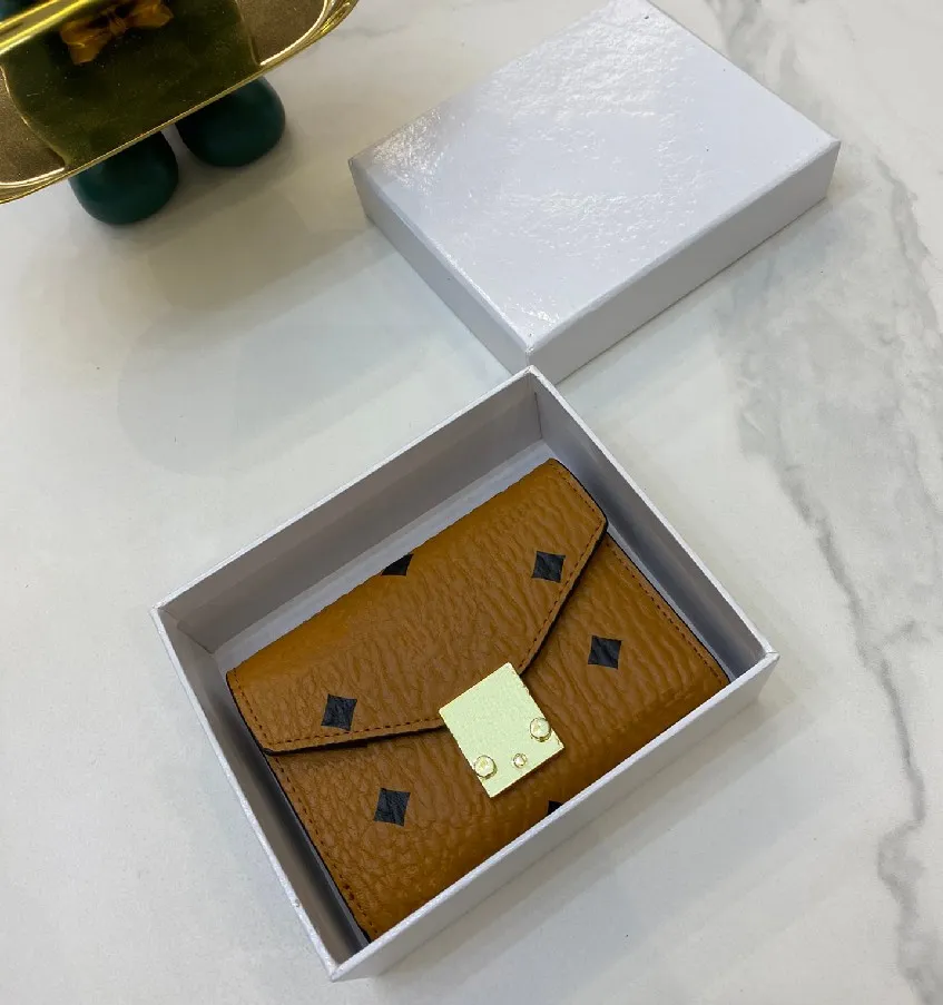 Женская монетная кошелек модель дизайнера писем в стиле кошельки высококачественные женские мини -кошельки WF2104091275L