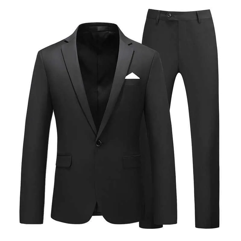 Kurtka męska Kurtka z pantami Candy Colors Slim Fit Fit Formalne Biznesowe Work Wedding Stage Tuxedo Groomsman White Różowe Czerwone Garnitury Ustawia X0909