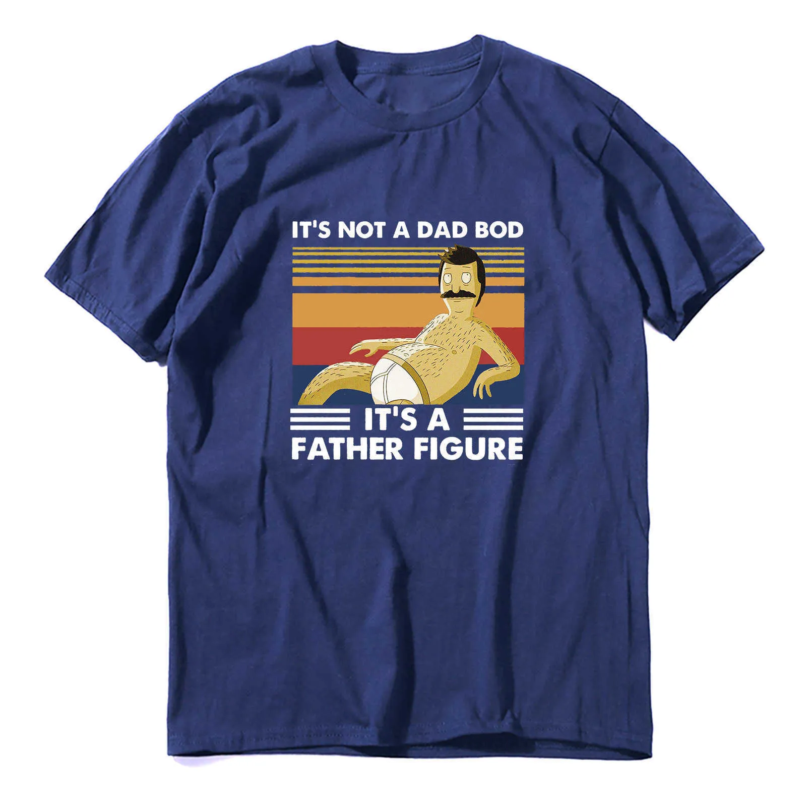JKLPOLQ T-shirts pour hommes d'été Ce n'est pas un DD Bod Fther Figure S Funny DD Cadeaux T-shirt Coton à manches courtes Hrjuku Tee 210706