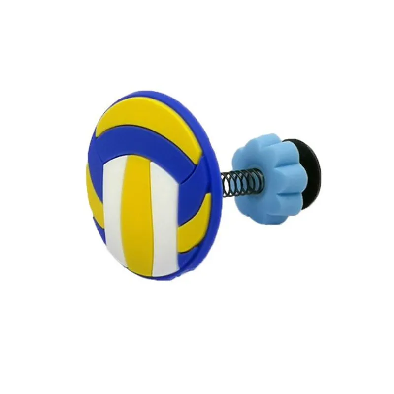 10st Charms Cartoon Sports Ball Shoe Accessories Football Basket Buckle Decorations Fit armband Jibz Kids X-MAS7520066