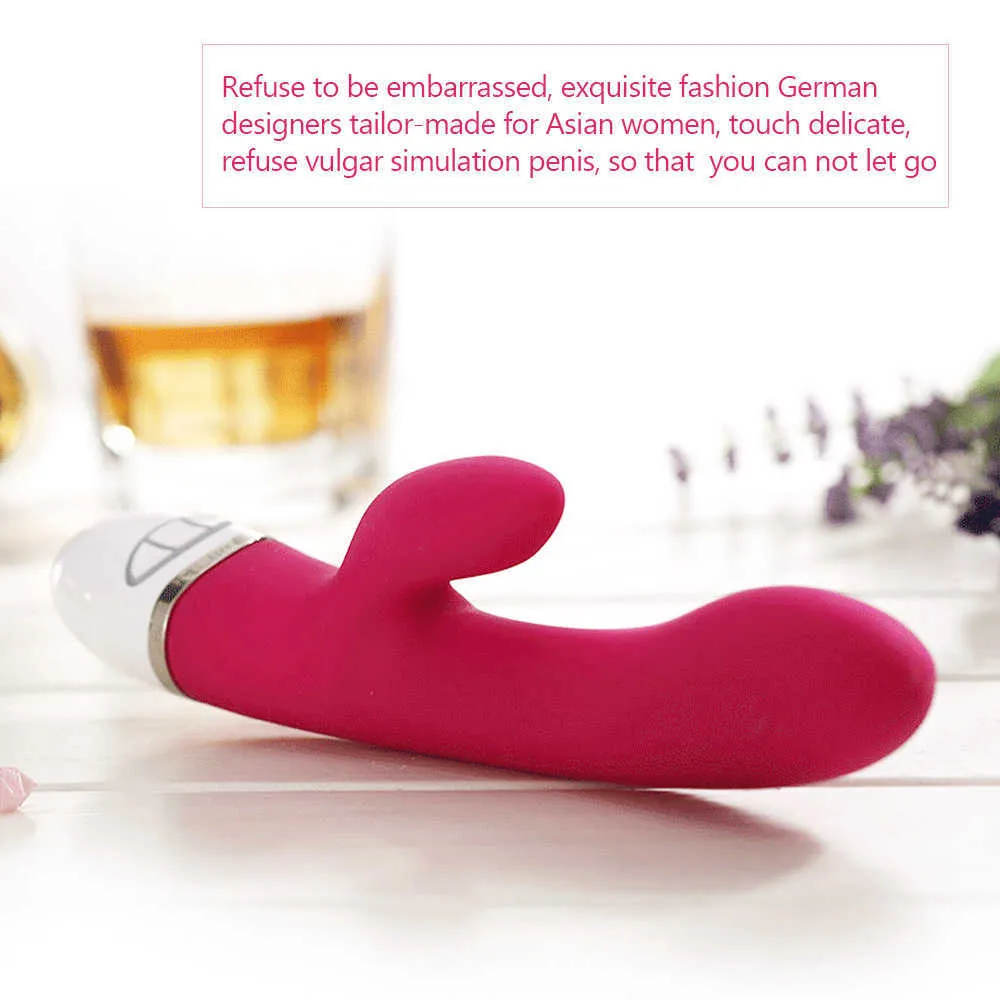 G Spot Rabbit Vibrator CLIT STIMULATION MASSAGER Vattentät kvinnlig onani Dildo Fast Squirt Orgasm Sexleksaker Laddningsbar X065026950