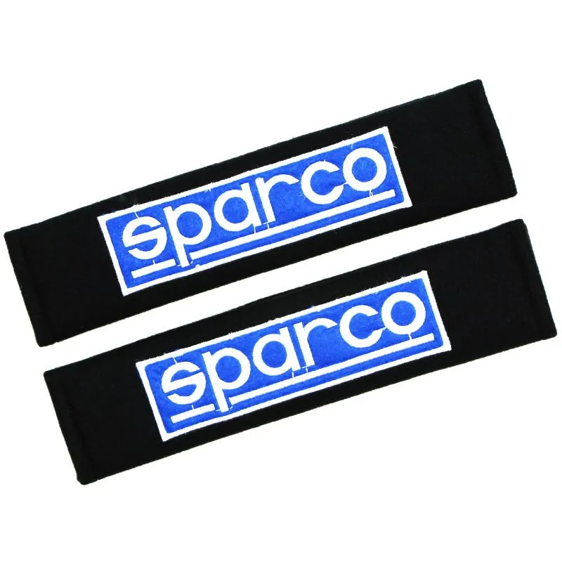 VEHICAR Car Seat Belt Pads Cotton Safety Seat Belt Cover for SPARCO DIY Auto Accessories Driver Shoulder Care337p