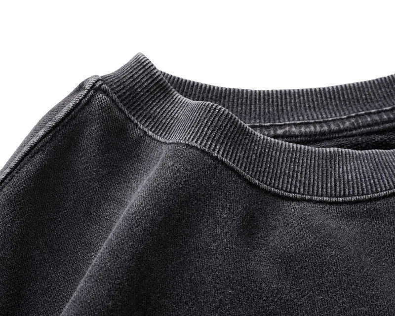 Męskie bluzy robią stare myjni sweter okrągły szyi