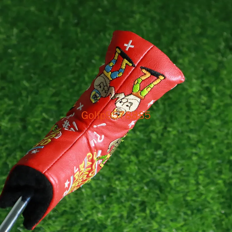 Jeden kawałki Putter Blade Club Blade i Mallet Headcover Cute Mysz Pornictwo na okładkę głowy 2206099451023