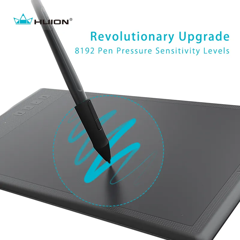 New Huion Inspiroy Q11K Wireless Graphic Drawing Digital Pen Tablet