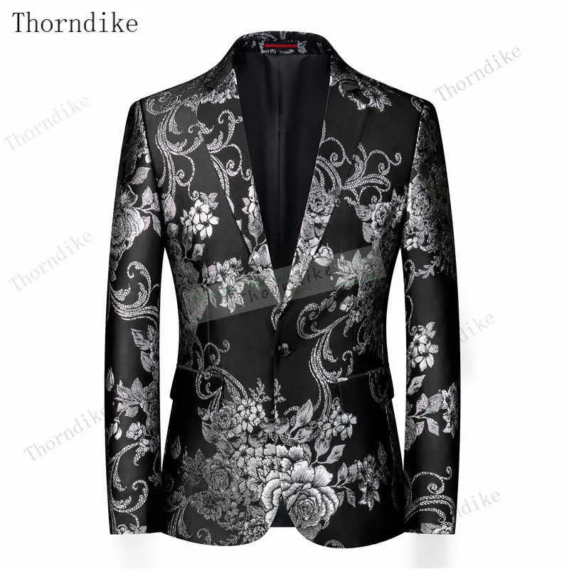 Thorndike Mens Elegant Nieuwste Jas Designs Mannen Pak Slim Fit Elegante Tuxedos Bruiloft Business Party Jurk Summer Jacket X0909