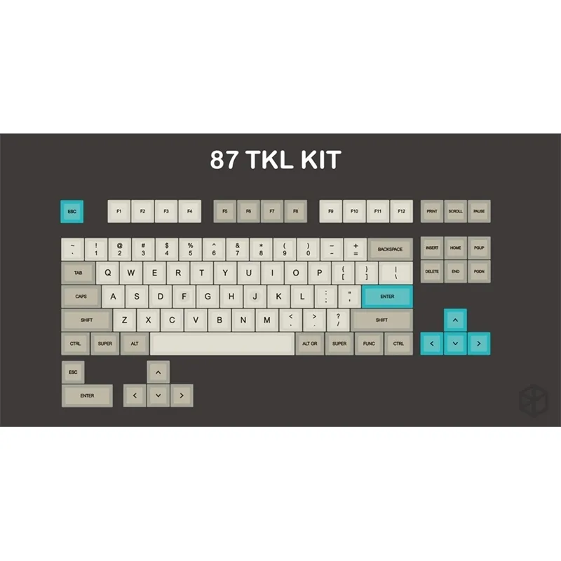 Retro Beige-87 TKL